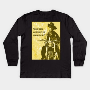 John_Wayne Kids Long Sleeve T-Shirt